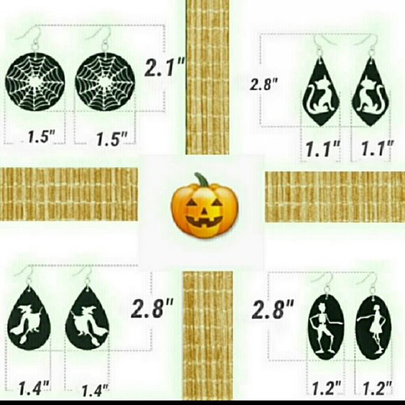 E-20 NEW HALLOWEEN EARRINGS - Picture 3 of 6